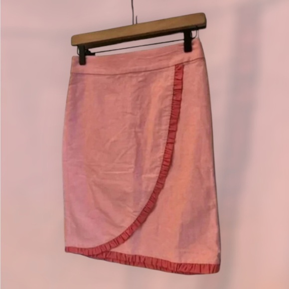 J Crew A Line Wrap‎ Skirt Size 0 - Picture 1 of 4
